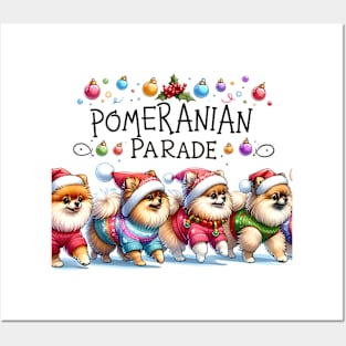 Pomeranian Parade Posters and Art